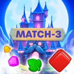 Spooky Suites: 매치3 게임 아이콘